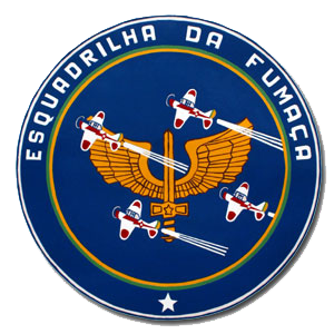emblema original da esquadrilha da fumaça