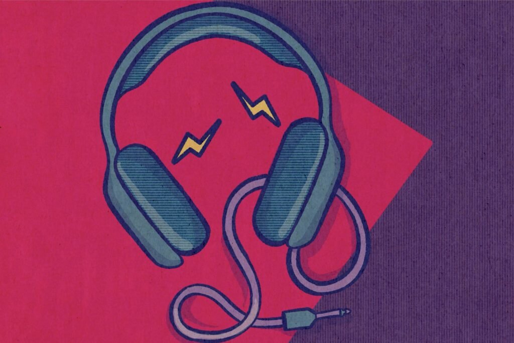 fone de ouvido audição